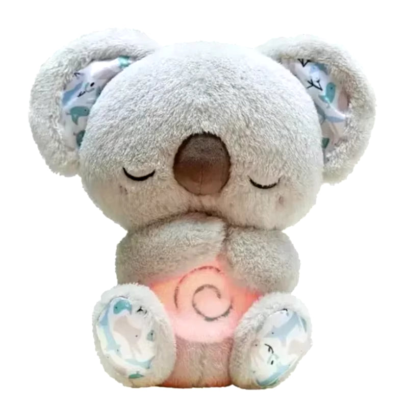 Breathing Otter Sleep and Playmate Otter Musical Stuffed Baby Plush Toy with Light Sound Newborn Sensory Comfortable Baby Gifts