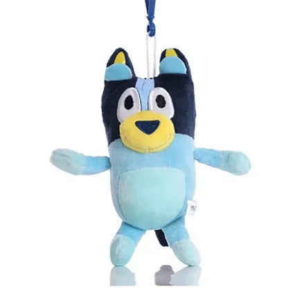 17/28Cm Bluey & Bingo Family Plush Toys - Cartoon Dog Stuffed Animals, Soft Plush Dolls, Perfect for Birthday & Christmas Gifts