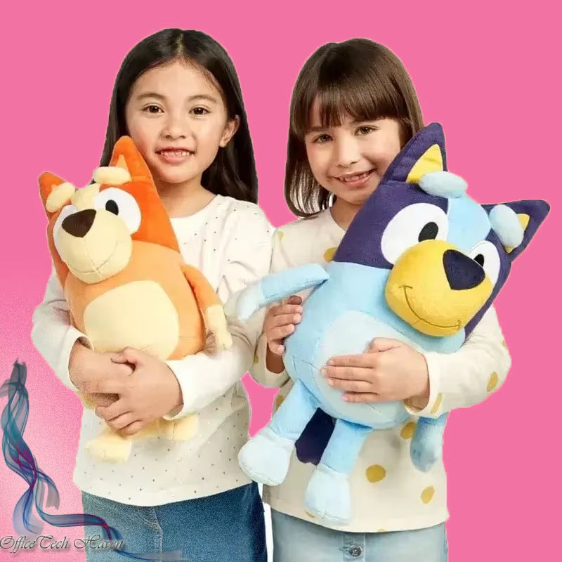 17/28Cm Bluey & Bingo Family Plush Toys - Cartoon Dog Stuffed Animals, Soft Plush Dolls, Perfect for Birthday & Christmas Gifts