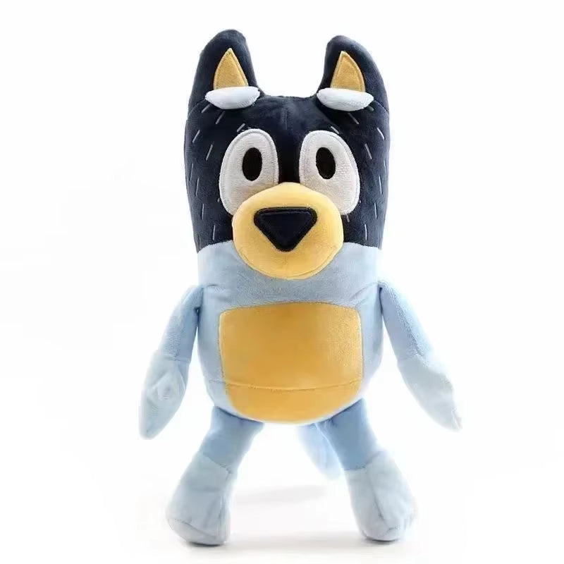 17/28Cm Bluey & Bingo Family Plush Toys - Cartoon Dog Stuffed Animals, Soft Plush Dolls, Perfect for Birthday & Christmas Gifts